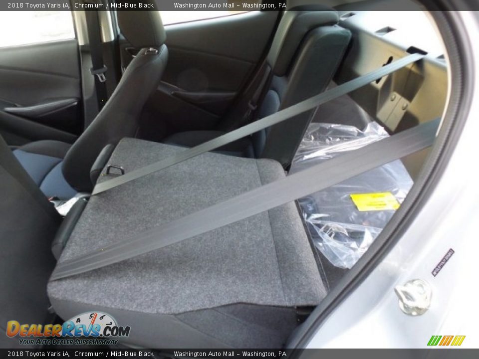 2018 Toyota Yaris iA Chromium / Mid-Blue Black Photo #11