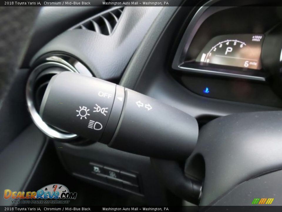 2018 Toyota Yaris iA Chromium / Mid-Blue Black Photo #15
