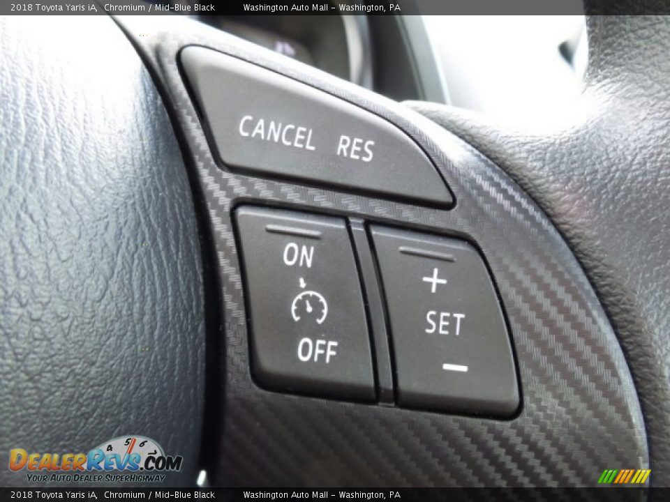 2018 Toyota Yaris iA Chromium / Mid-Blue Black Photo #16