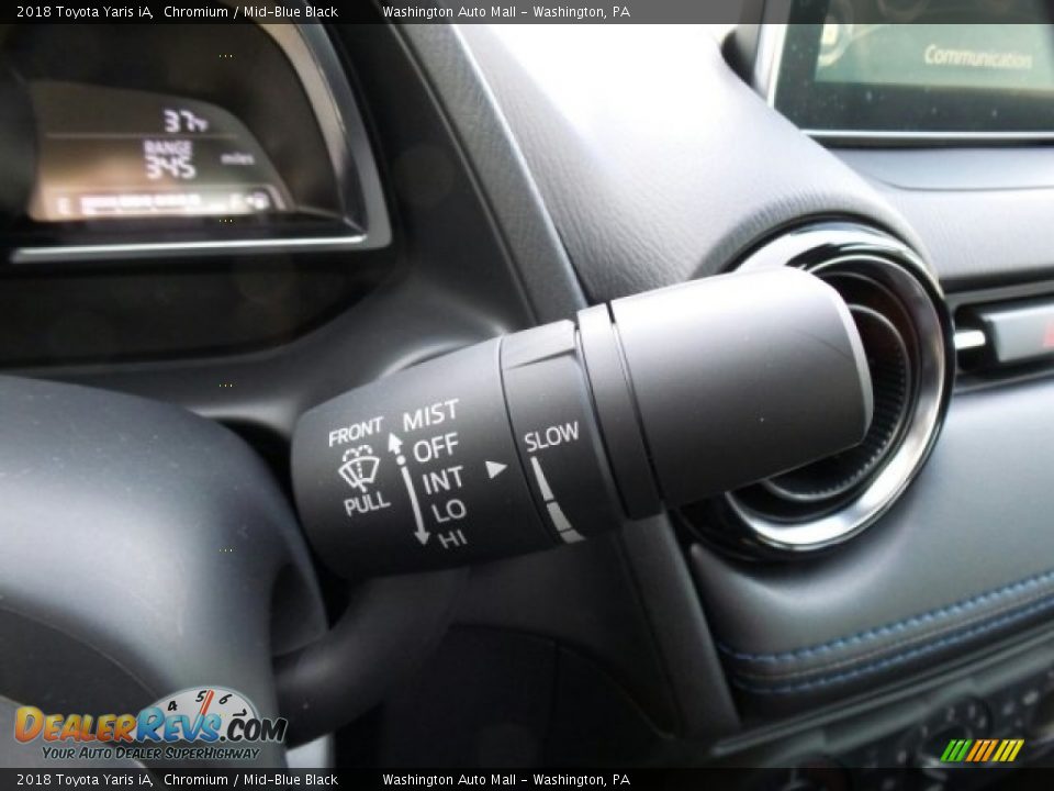 2018 Toyota Yaris iA Chromium / Mid-Blue Black Photo #17