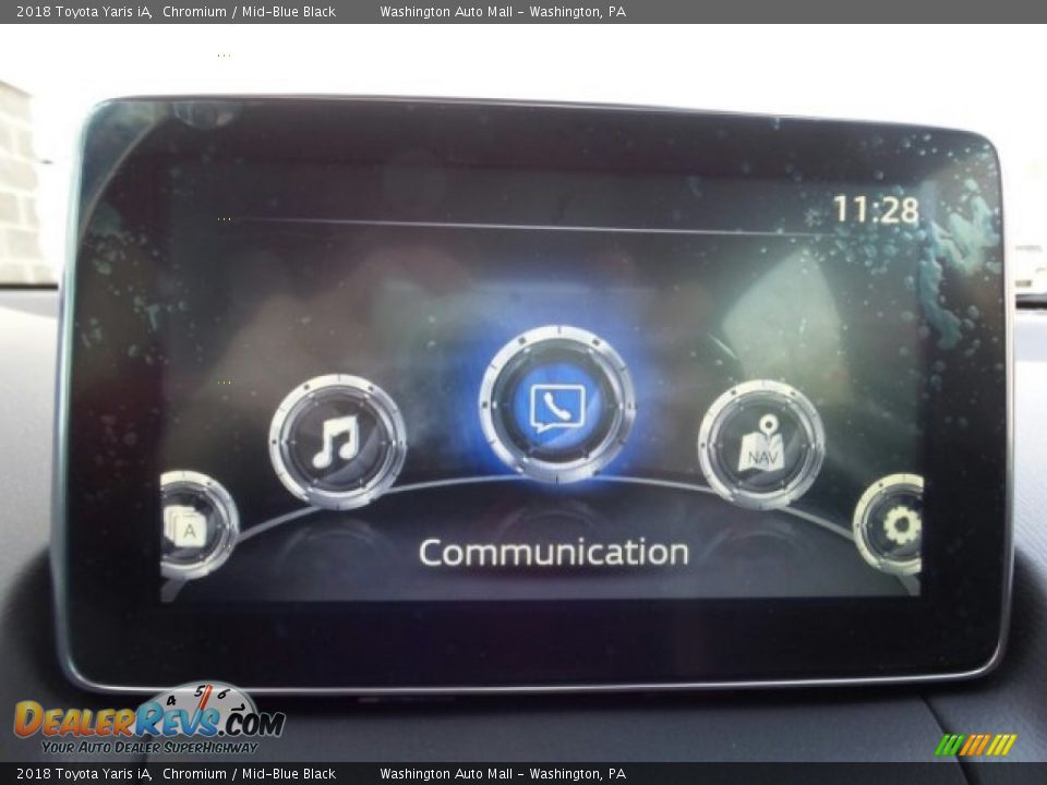 2018 Toyota Yaris iA Chromium / Mid-Blue Black Photo #18