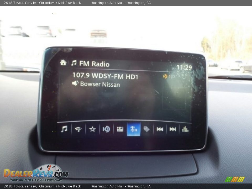 2018 Toyota Yaris iA Chromium / Mid-Blue Black Photo #19