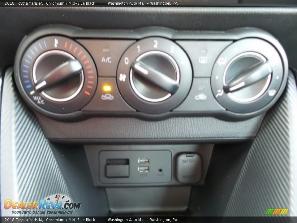 2018 Toyota Yaris iA Chromium / Mid-Blue Black Photo #20