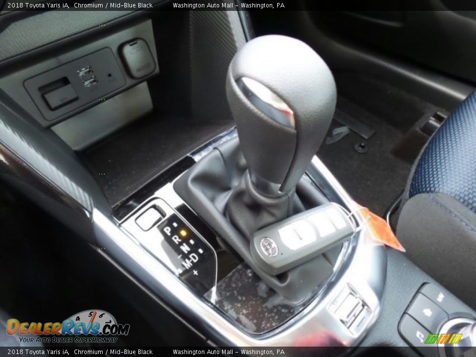 2018 Toyota Yaris iA Chromium / Mid-Blue Black Photo #21