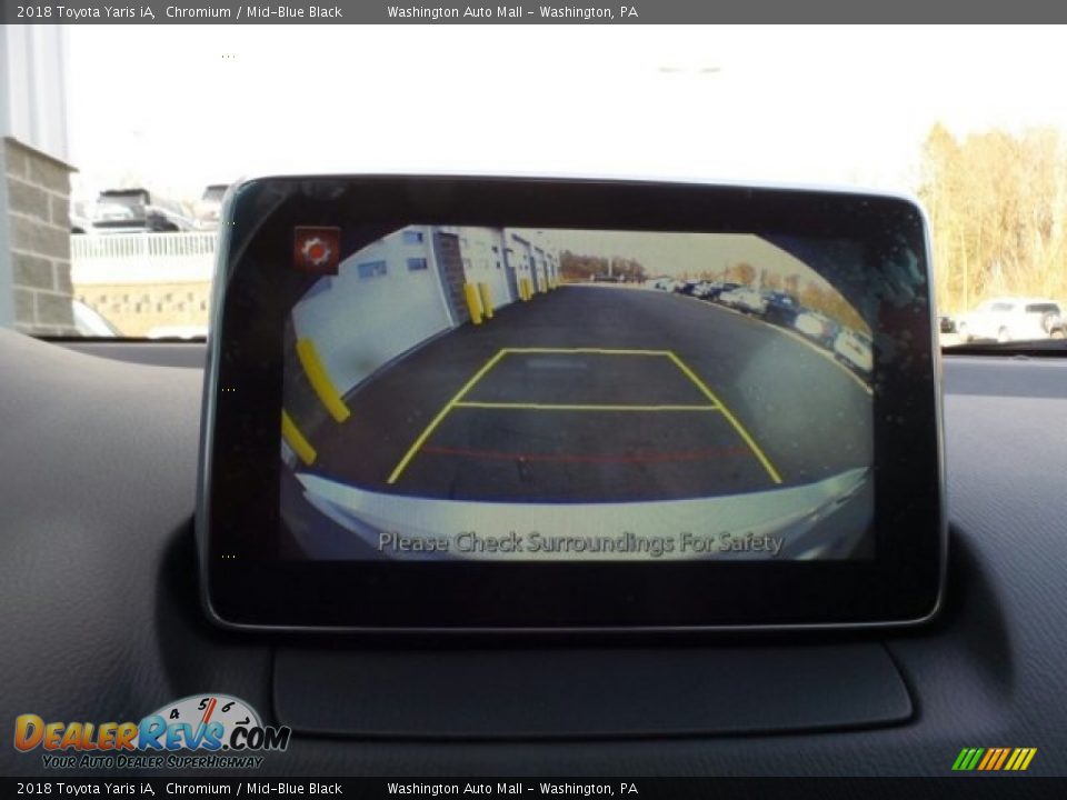 2018 Toyota Yaris iA Chromium / Mid-Blue Black Photo #23