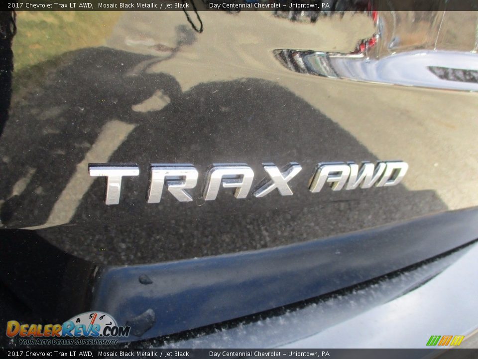 2017 Chevrolet Trax LT AWD Mosaic Black Metallic / Jet Black Photo #13