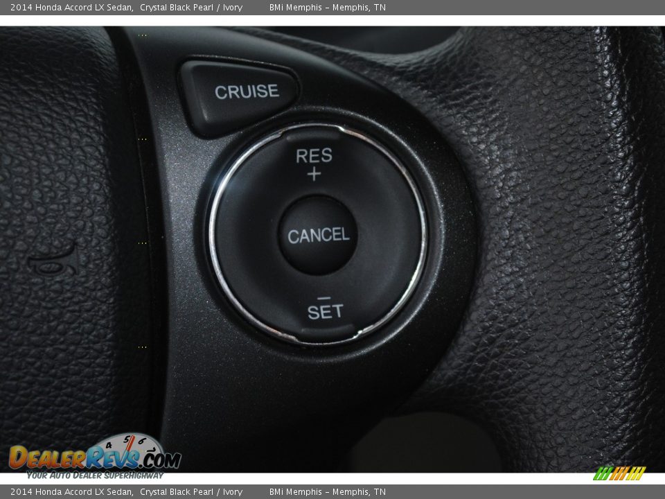 2014 Honda Accord LX Sedan Crystal Black Pearl / Ivory Photo #16