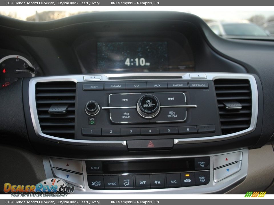 2014 Honda Accord LX Sedan Crystal Black Pearl / Ivory Photo #17