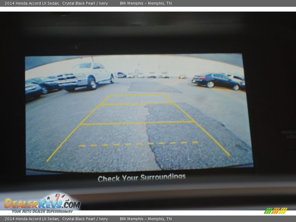 2014 Honda Accord LX Sedan Crystal Black Pearl / Ivory Photo #19