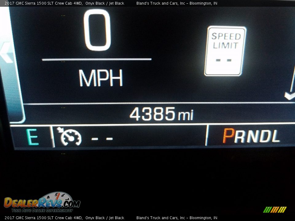 2017 GMC Sierra 1500 SLT Crew Cab 4WD Onyx Black / Jet Black Photo #27