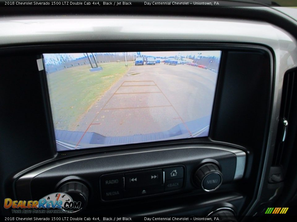 2018 Chevrolet Silverado 1500 LTZ Double Cab 4x4 Black / Jet Black Photo #6