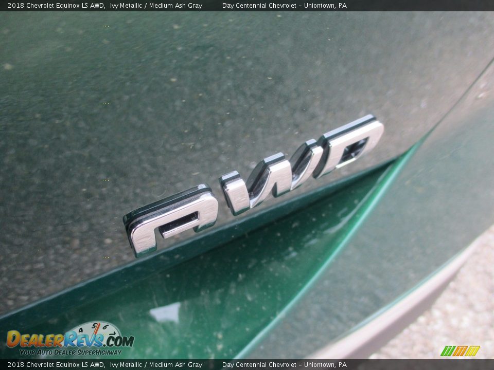 2018 Chevrolet Equinox LS AWD Ivy Metallic / Medium Ash Gray Photo #9
