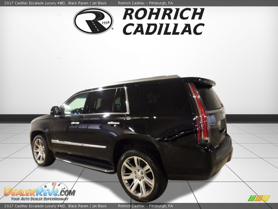 2017 Cadillac Escalade Luxury 4WD Black Raven / Jet Black Photo #3