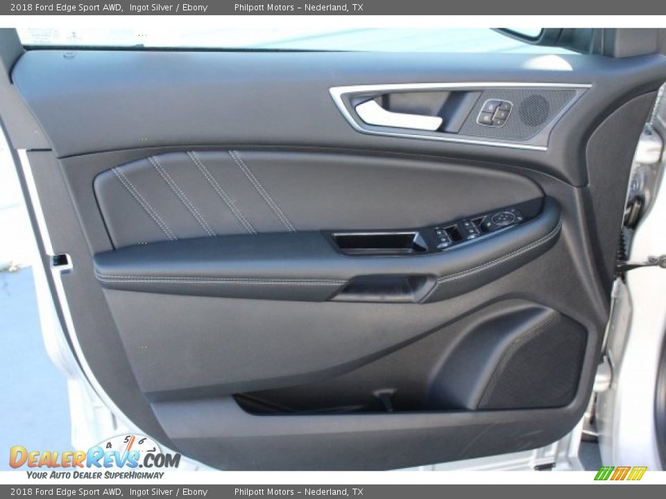 Door Panel of 2018 Ford Edge Sport AWD Photo #9