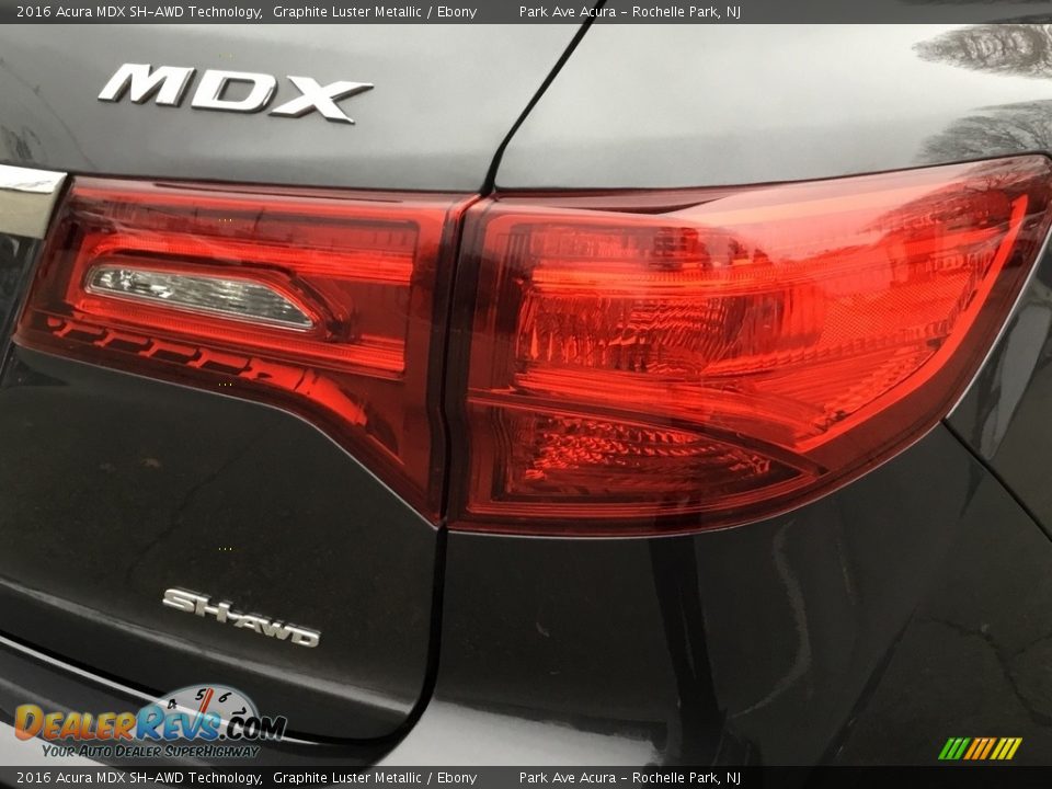 2016 Acura MDX SH-AWD Technology Graphite Luster Metallic / Ebony Photo #23