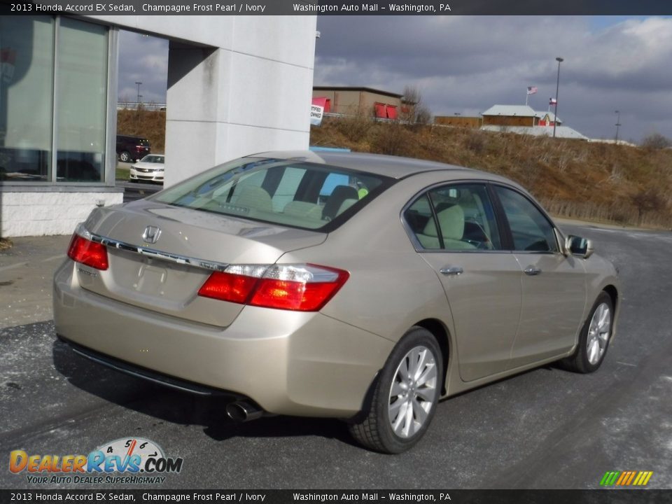 2013 Honda Accord EX Sedan Champagne Frost Pearl / Ivory Photo #9