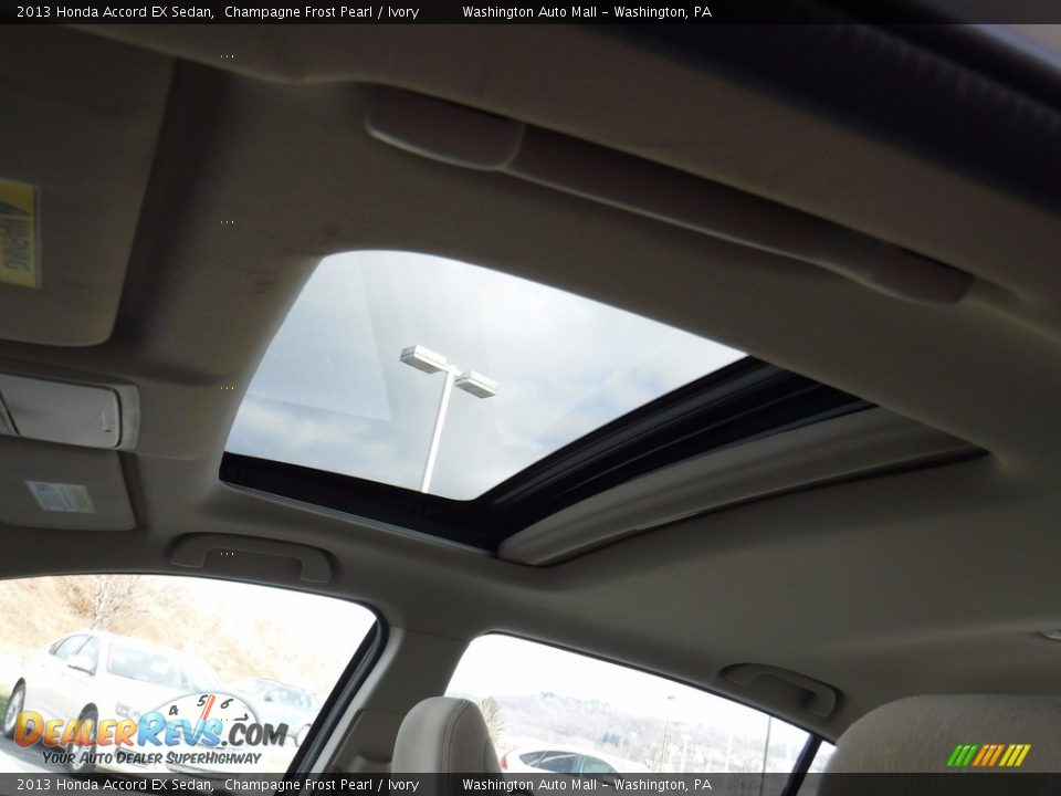 2013 Honda Accord EX Sedan Champagne Frost Pearl / Ivory Photo #10