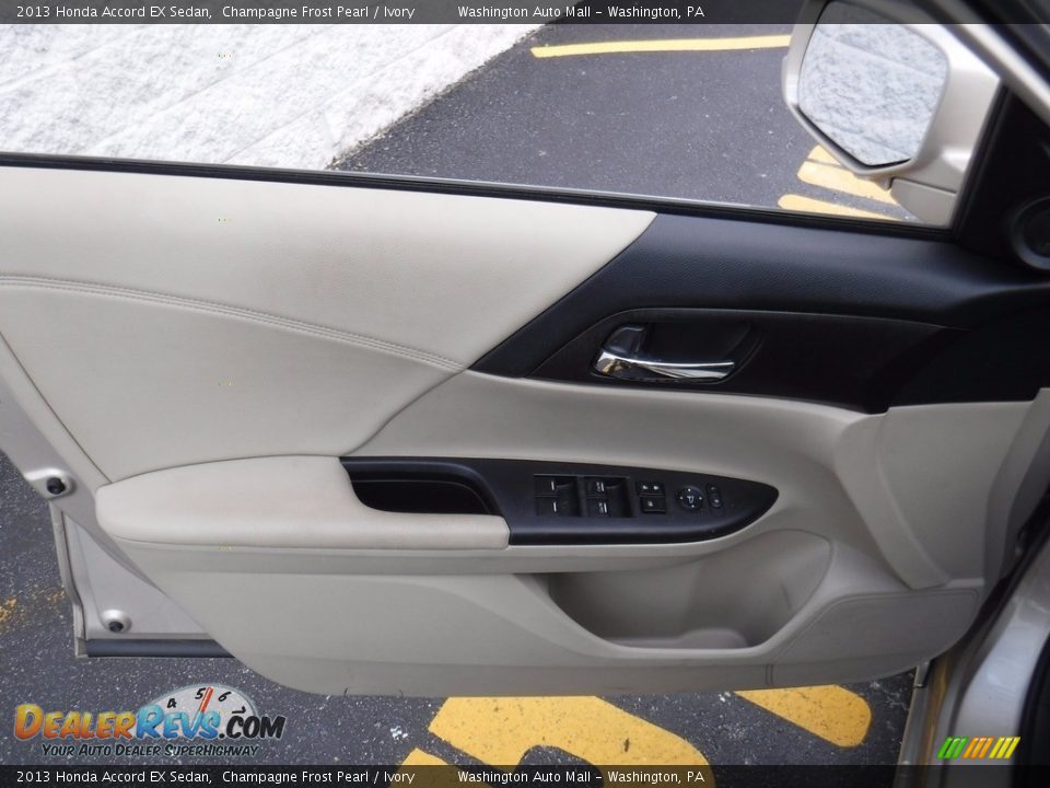 2013 Honda Accord EX Sedan Champagne Frost Pearl / Ivory Photo #13