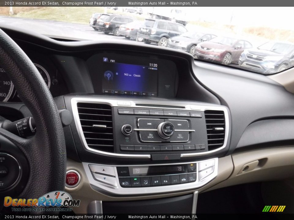 2013 Honda Accord EX Sedan Champagne Frost Pearl / Ivory Photo #17