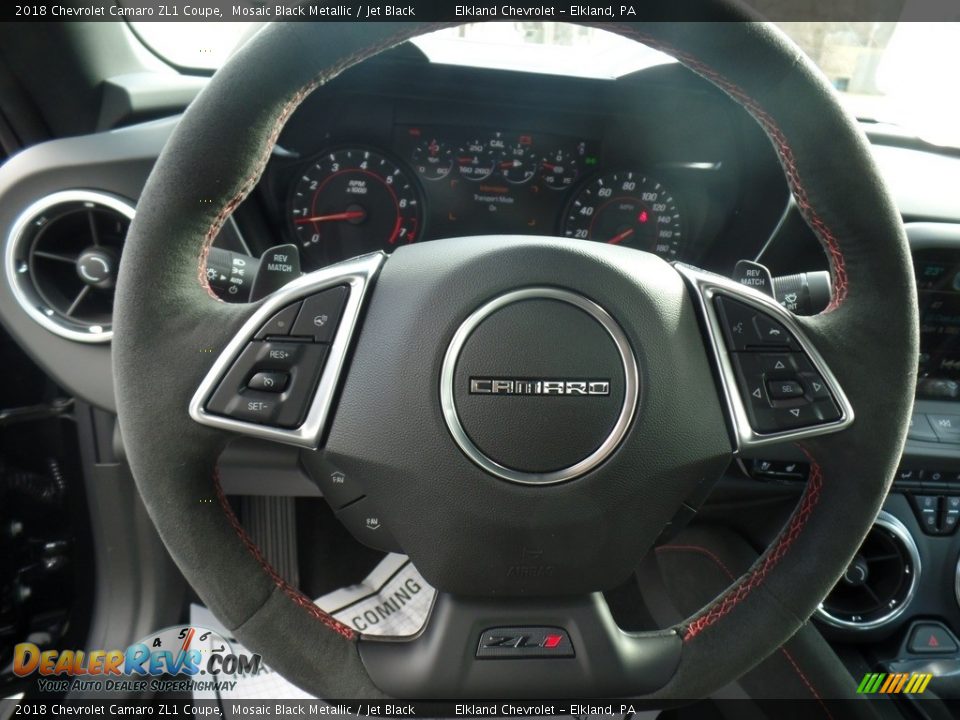 2018 Chevrolet Camaro ZL1 Coupe Steering Wheel Photo #22