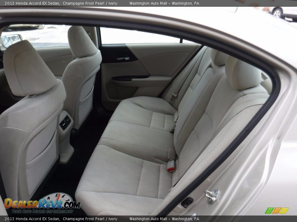2013 Honda Accord EX Sedan Champagne Frost Pearl / Ivory Photo #22