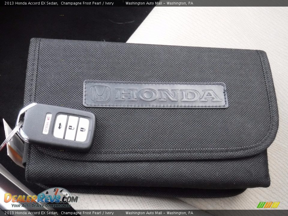 2013 Honda Accord EX Sedan Champagne Frost Pearl / Ivory Photo #23