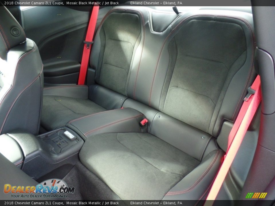 Rear Seat of 2018 Chevrolet Camaro ZL1 Coupe Photo #26