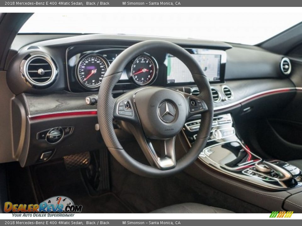 2018 Mercedes-Benz E 400 4Matic Sedan Steering Wheel Photo #11