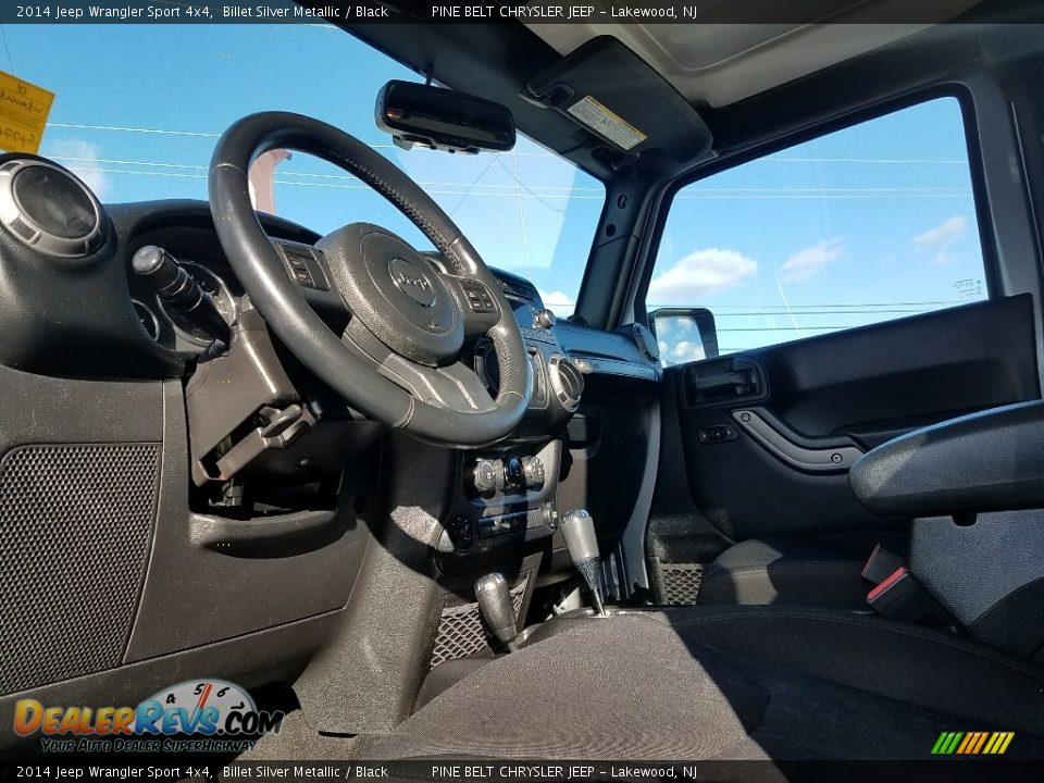 2014 Jeep Wrangler Sport 4x4 Billet Silver Metallic / Black Photo #3