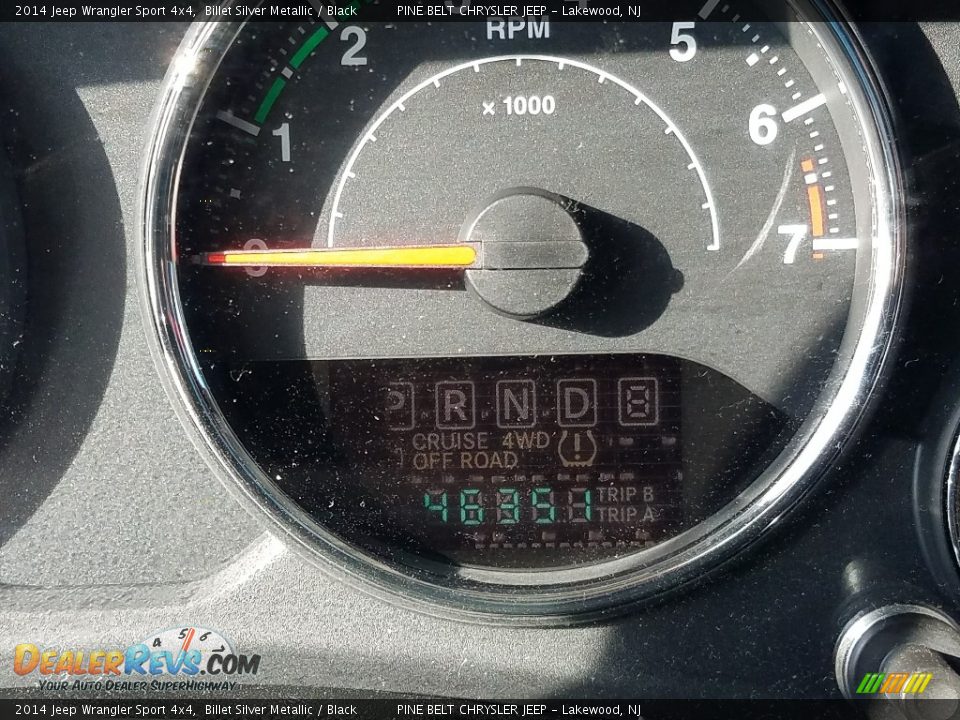 2014 Jeep Wrangler Sport 4x4 Billet Silver Metallic / Black Photo #5