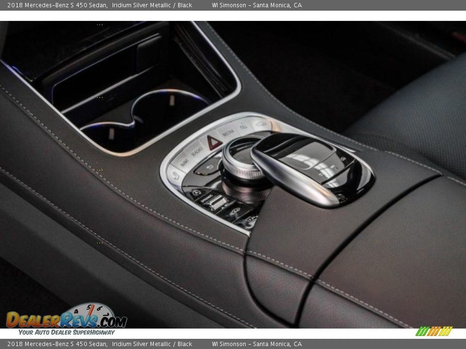 2018 Mercedes-Benz S 450 Sedan Iridium Silver Metallic / Black Photo #7