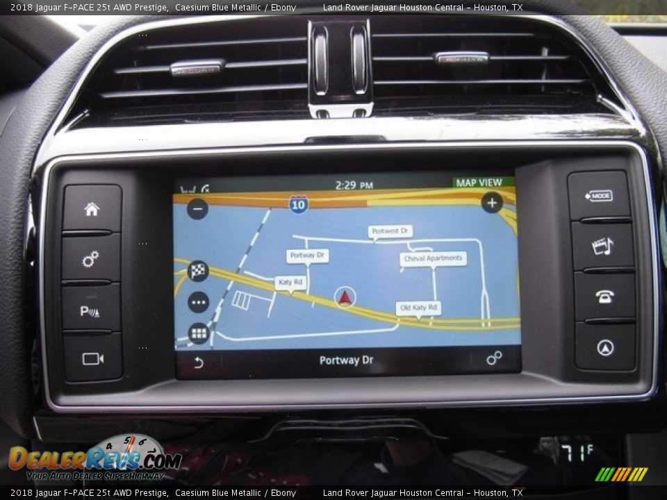 2018 Jaguar F-PACE 25t AWD Prestige Caesium Blue Metallic / Ebony Photo #19