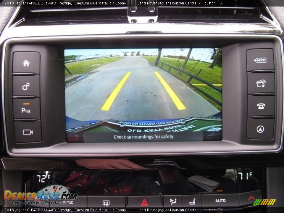 2018 Jaguar F-PACE 25t AWD Prestige Caesium Blue Metallic / Ebony Photo #20