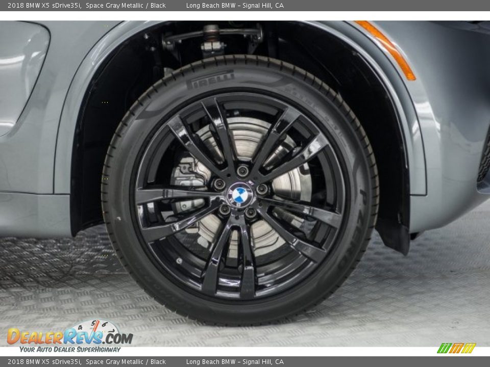 2018 BMW X5 sDrive35i Space Gray Metallic / Black Photo #9