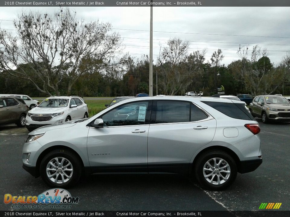 2018 Chevrolet Equinox LT Silver Ice Metallic / Jet Black Photo #2