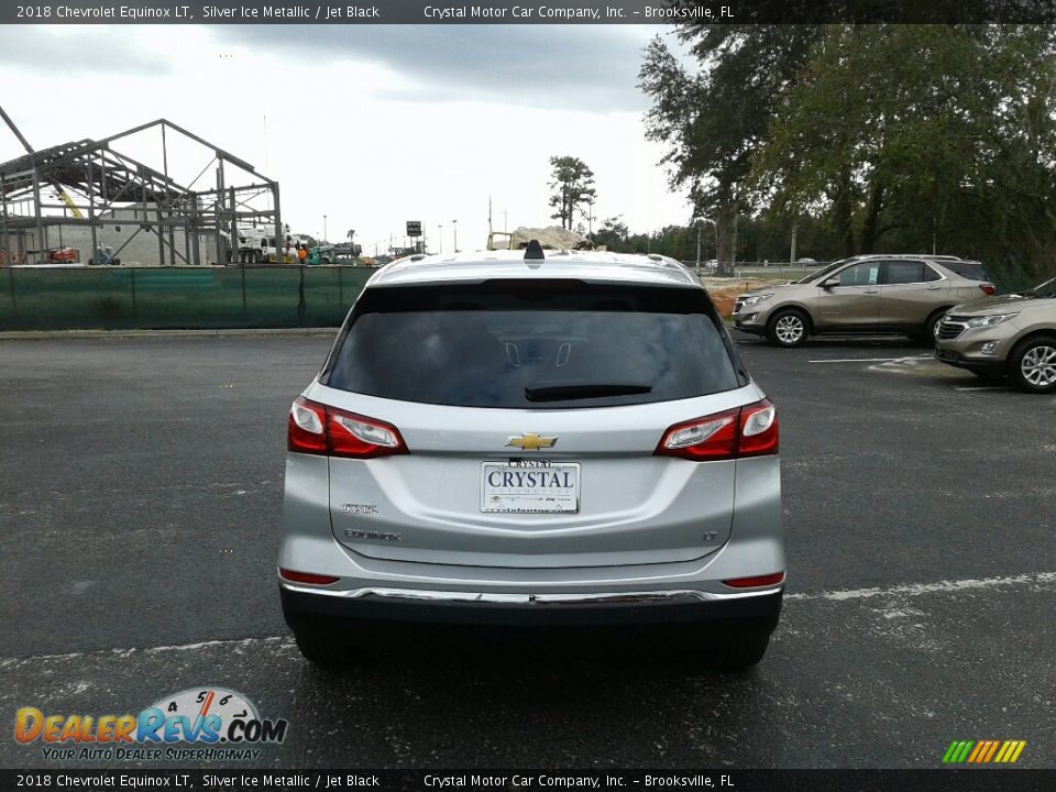 2018 Chevrolet Equinox LT Silver Ice Metallic / Jet Black Photo #4