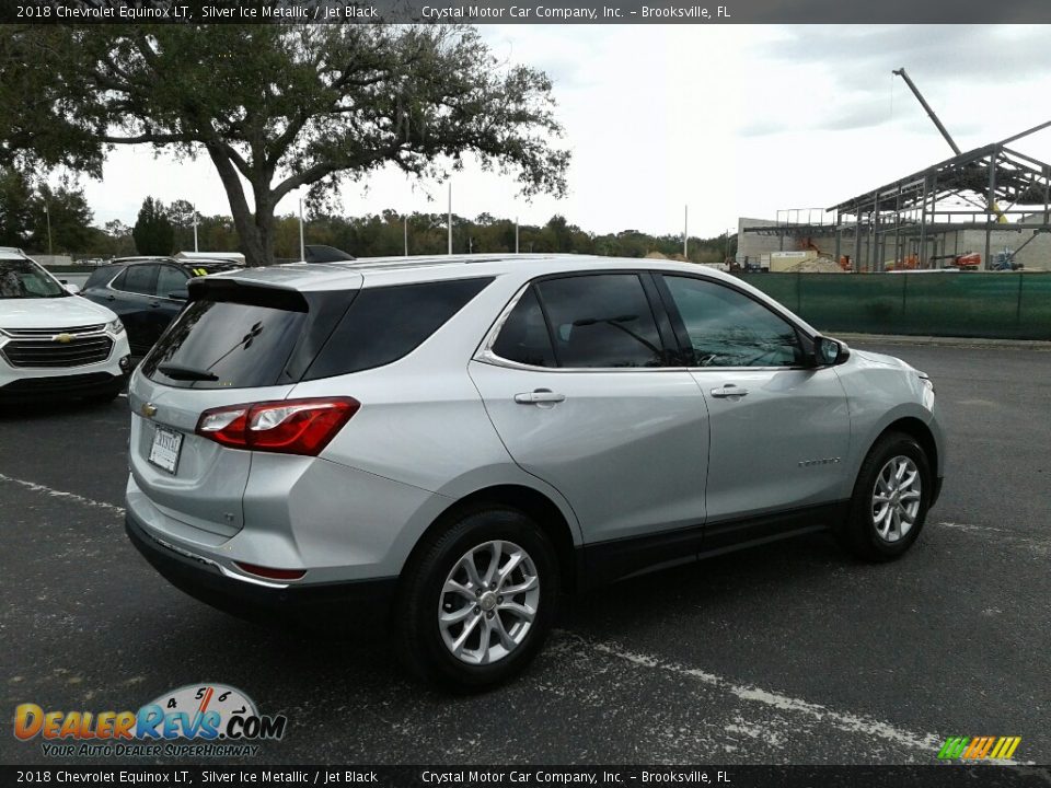 2018 Chevrolet Equinox LT Silver Ice Metallic / Jet Black Photo #5