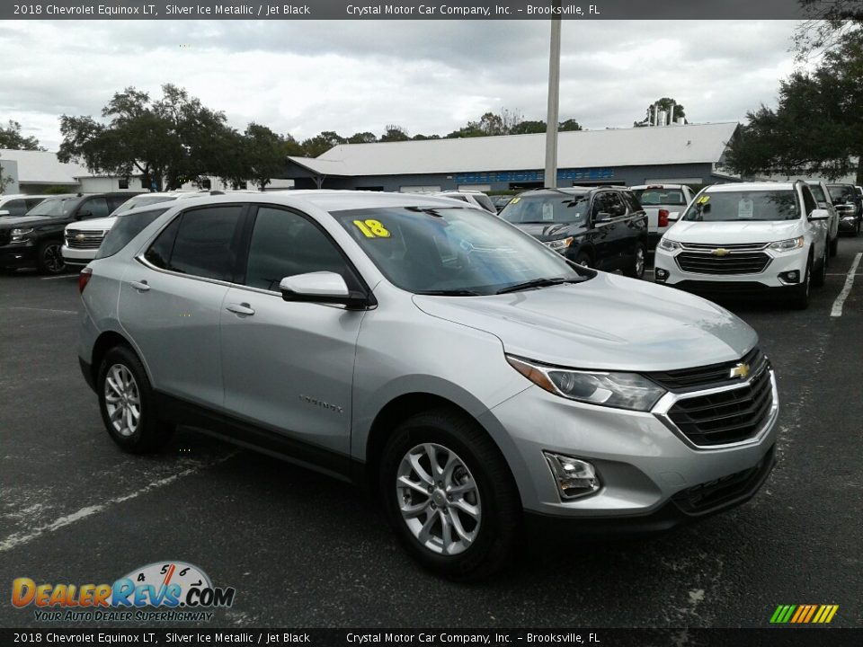 2018 Chevrolet Equinox LT Silver Ice Metallic / Jet Black Photo #7