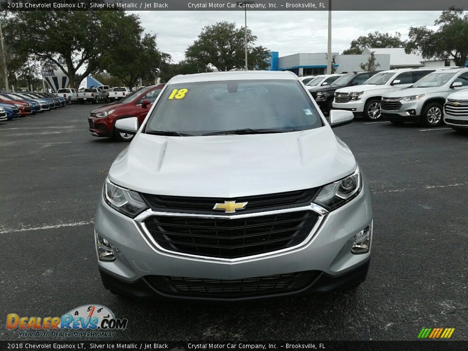 2018 Chevrolet Equinox LT Silver Ice Metallic / Jet Black Photo #8