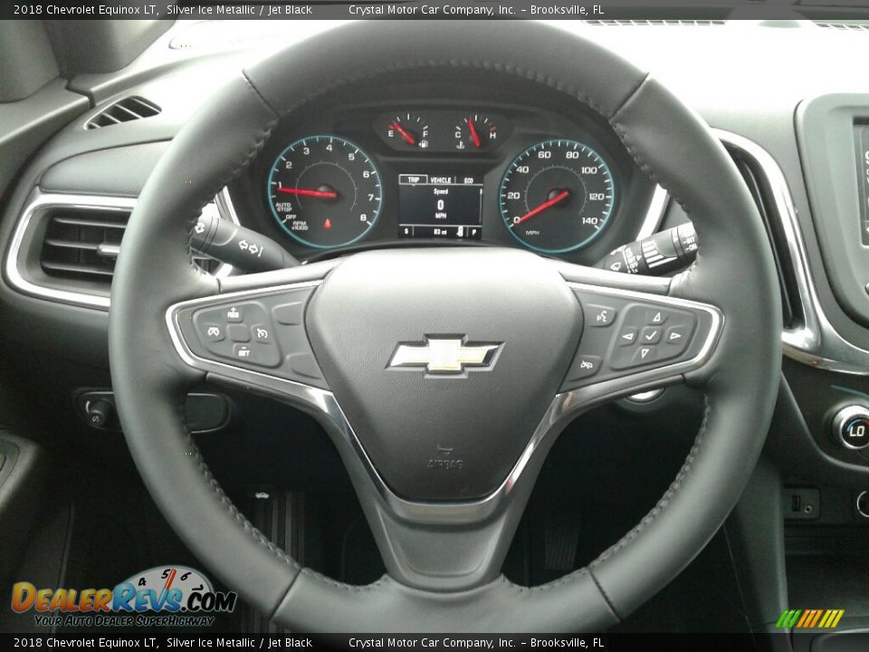 2018 Chevrolet Equinox LT Silver Ice Metallic / Jet Black Photo #14