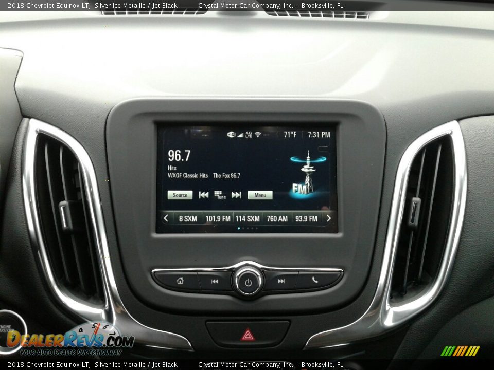 2018 Chevrolet Equinox LT Silver Ice Metallic / Jet Black Photo #15