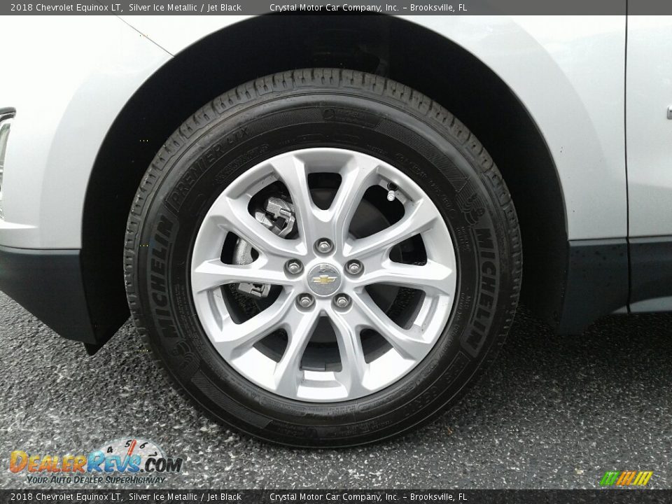 2018 Chevrolet Equinox LT Silver Ice Metallic / Jet Black Photo #20