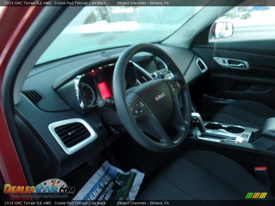 2014 GMC Terrain SLE AWD Crystal Red Tintcoat / Jet Black Photo #15
