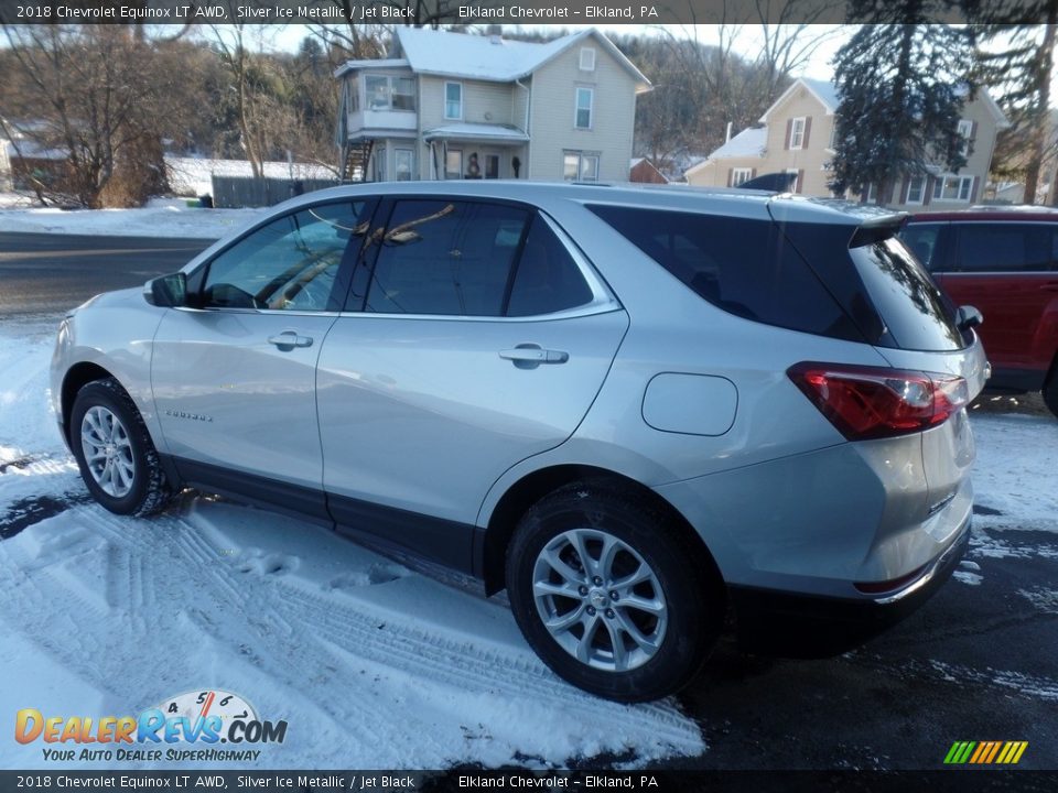 2018 Chevrolet Equinox LT AWD Silver Ice Metallic / Jet Black Photo #5