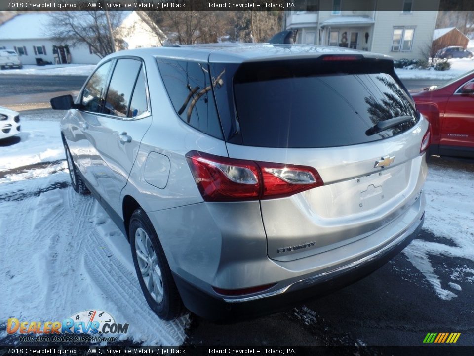 2018 Chevrolet Equinox LT AWD Silver Ice Metallic / Jet Black Photo #6