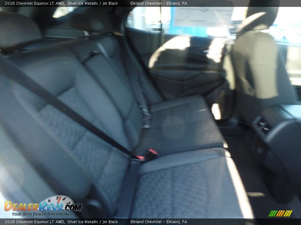 2018 Chevrolet Equinox LT AWD Silver Ice Metallic / Jet Black Photo #12