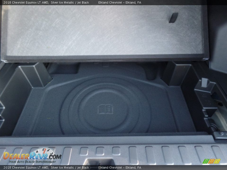 2018 Chevrolet Equinox LT AWD Silver Ice Metallic / Jet Black Photo #14
