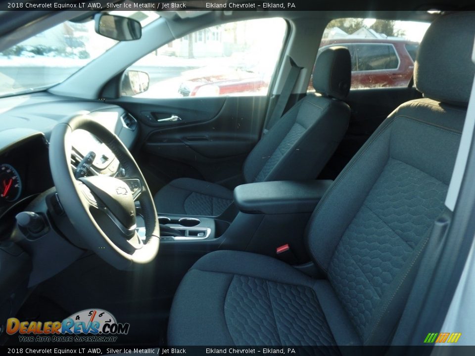 2018 Chevrolet Equinox LT AWD Silver Ice Metallic / Jet Black Photo #17