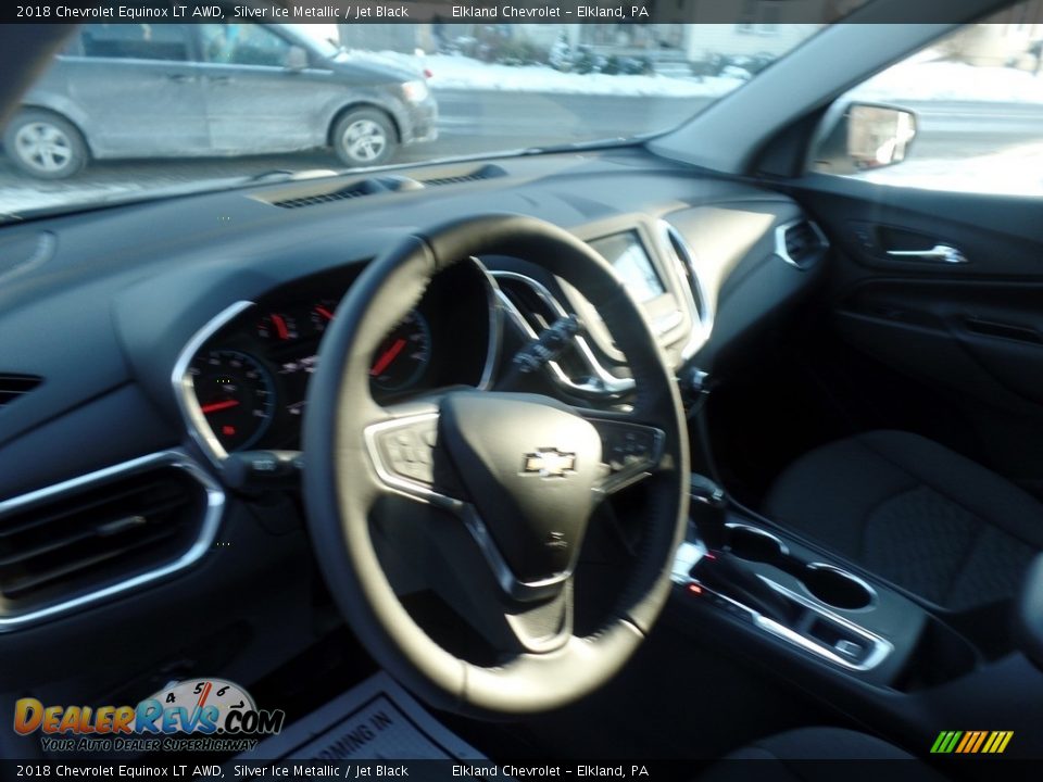 2018 Chevrolet Equinox LT AWD Silver Ice Metallic / Jet Black Photo #18