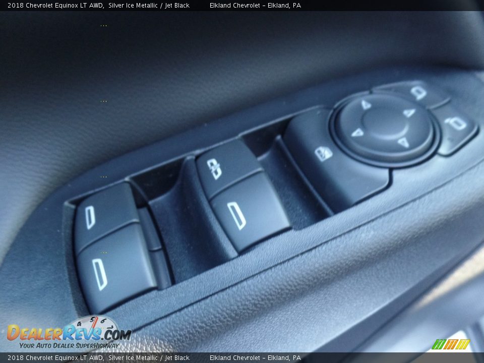2018 Chevrolet Equinox LT AWD Silver Ice Metallic / Jet Black Photo #19